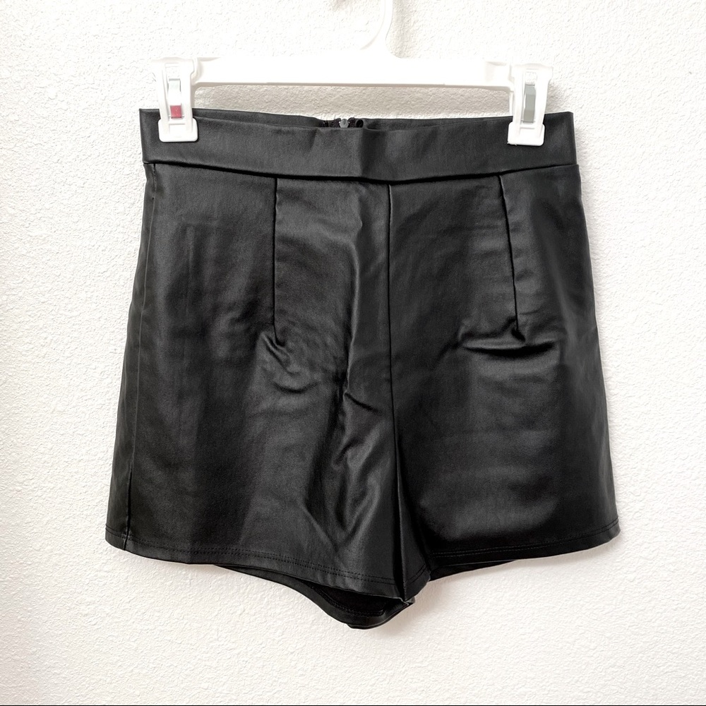 Windsor | Faux Leather Shorts